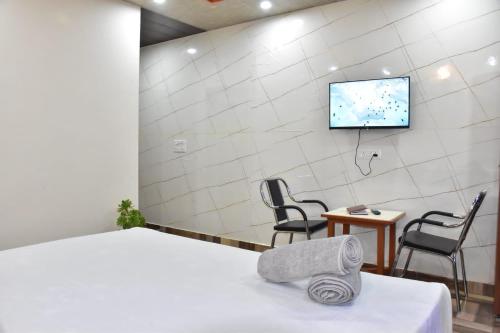 Ένα ή περισσότερα κρεβάτια σε δωμάτιο στο Summer Imperial Crest Hotels