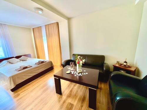 Motel Restにあるベッド