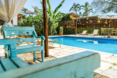 Kolam renang di atau dekat dengan VELINN Pousada Guarubela Villa Vittoria