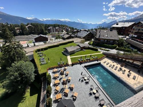 Studio avec vue Alpes - Spa, piscines & parking privé à l'Hôtel de l'Etrier