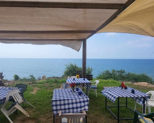 Příroda nedaleko luxury tent