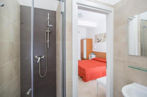 Koupelna v ubytování Villa Coppitella, rooms & apartments