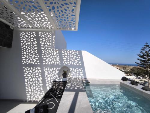 Piscina en o cerca de EXO Santorini Sea View Private Pool Villa and Suites