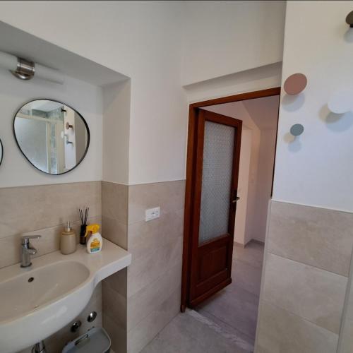 Koupelna v ubytování Affittacamere Sophie