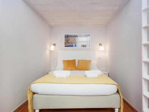 Postel nebo postele na pokoji v ubytování Little Corner in Santa Croce