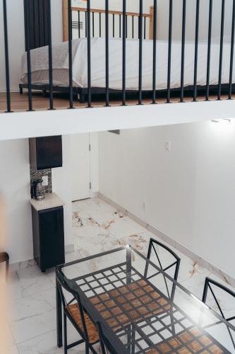 Kuchyň nebo kuchyňský kout v ubytování Cjour Apartments