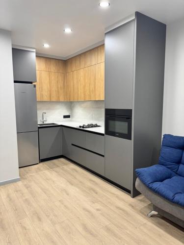 Dapur atau dapur kecil di Apartments in Via Roma Residential Complex