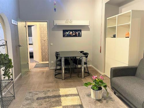 Ruang duduk di Apartment in Pellingen near Trier & Moselle