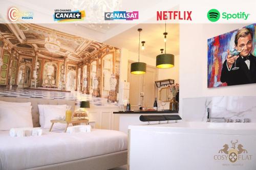 Le Gatsby - Cosy Flat - Jacuzzi - Senlis