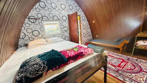 Postel nebo postele na pokoji v ubytování Magica Mount Domes