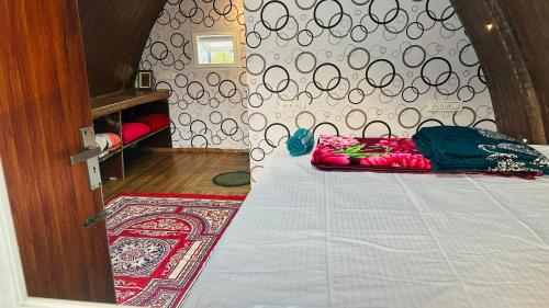 Postel nebo postele na pokoji v ubytování Magica Mount Domes