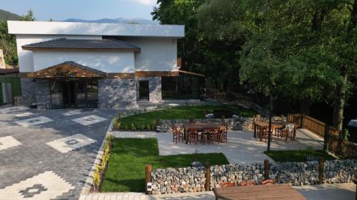 Κήπος έξω από το İnziva Butik Otel