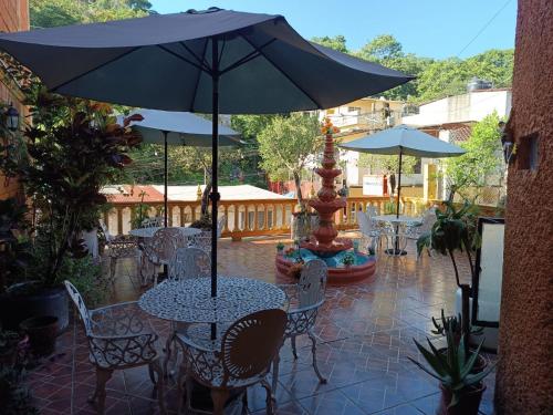 Patio nebo venkovní prostory v ubytování DEPARTAMENTO EL PARAISO