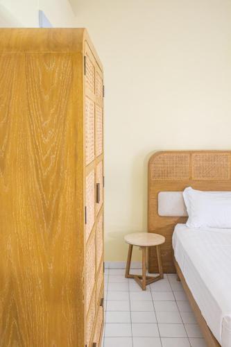 Postel nebo postele na pokoji v ubytování Résidence Le Vallon Guadeloupe Parc Piscine Appartements & Studios