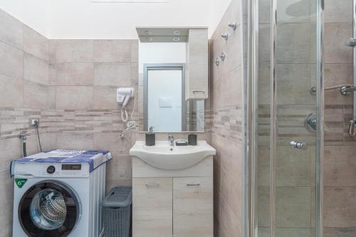 Koupelna v ubytování Le Quattro Perle Apartments