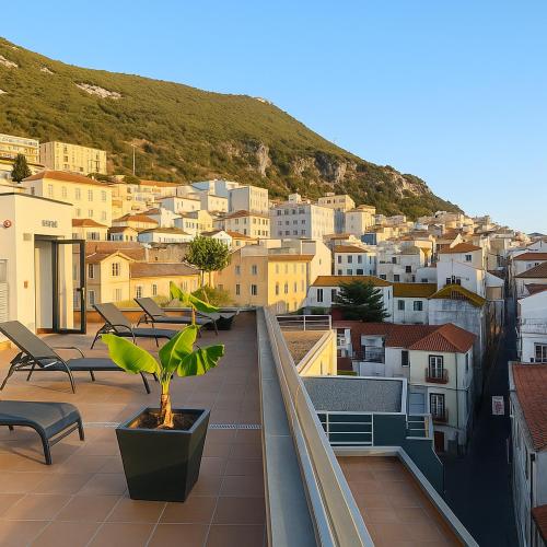 Üldine mäevaade või majutusasutusest Gibraltar Central Suites pildistatud vaade