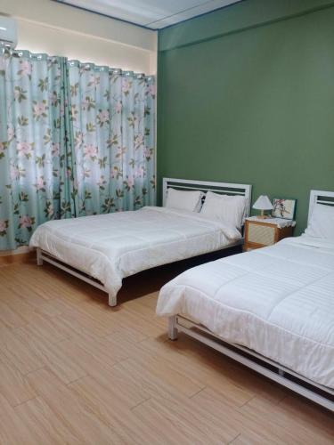 Postel nebo postele na pokoji v ubytování Private house Large bed