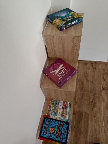 アパートメントにある図書室