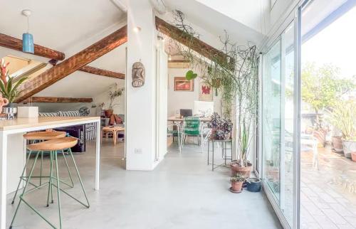 Green Penthouse with Terrace