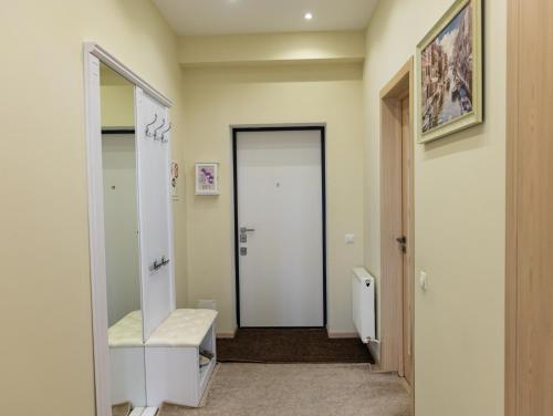 Ένα μπάνιο στο Sky House VENETIA Exclusive Apartments