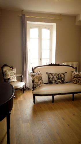 Zona de estar de LE MOULIN DE SALAZAR