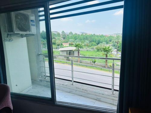 Balkón nebo terasa v ubytování Luxury apartments