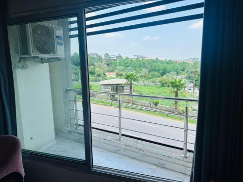 Balkón nebo terasa v ubytování Luxury apartments