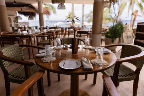 Restaurace v ubytování Hotel B Cozumel
