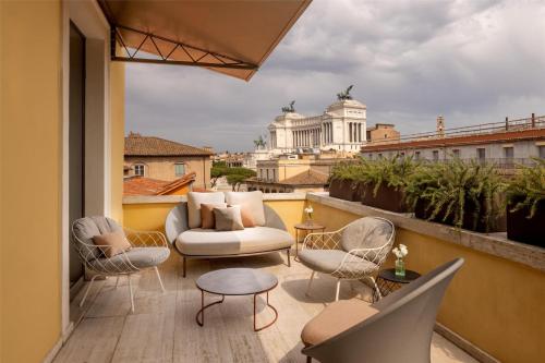 Posezení v ubytování Radisson Collection Hotel, Roma Antica