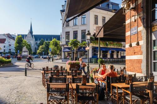 Επισκέπτες που μένουν στο Magnificent apartment in Sablon