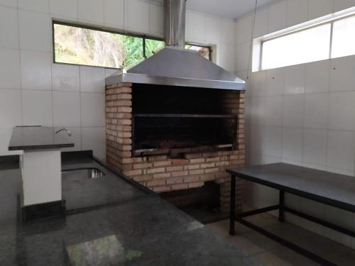 Dapur atau dapur kecil di Espaço Sausalito