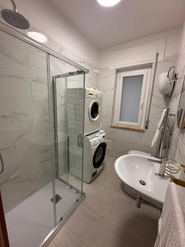 Ένα μπάνιο στο Rooms Mane'