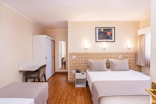 Hotel Marborにあるベッド
