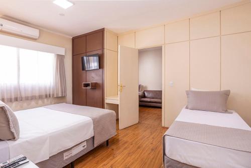 Hotel Marborにあるベッド