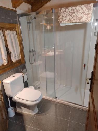Koupelna v ubytování Apartamento Aran