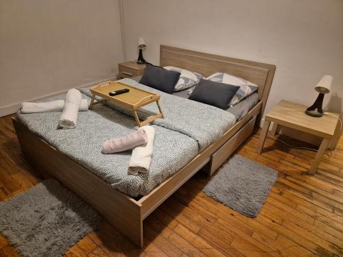 Postel nebo postele na pokoji v ubytování Maison avec 4 chambres BREST et TV dans chaque chambre