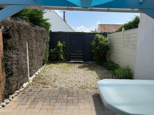 Zahrada ubytování La maison de la Baie