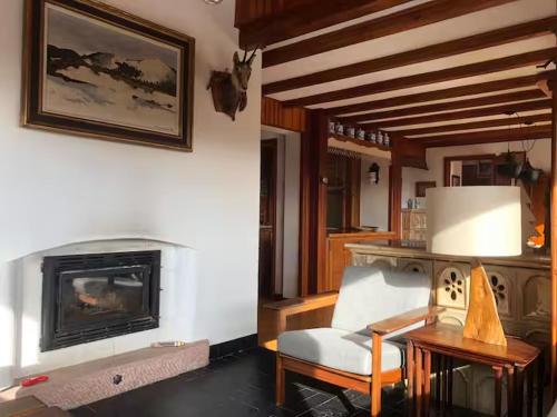 Η κουζίνα ή μικρή κουζίνα στο Chalet vue panoramique, Gaschney, Vosges, Colmar