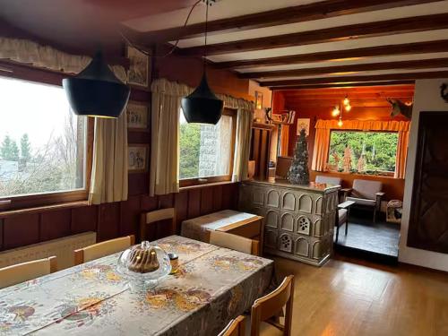 Χώρος καθιστικού στο Chalet vue panoramique, Gaschney, Vosges, Colmar