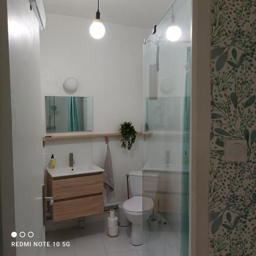 Kúpeľňa v ubytovaní studio mimi