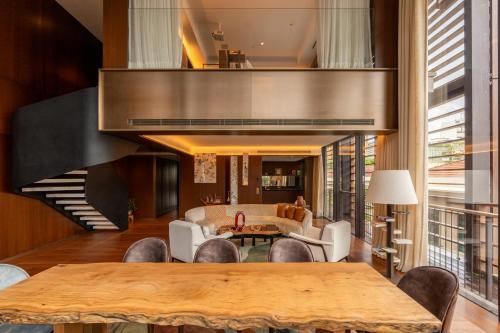Coin salon dans l'établissement Rosewood São Paulo