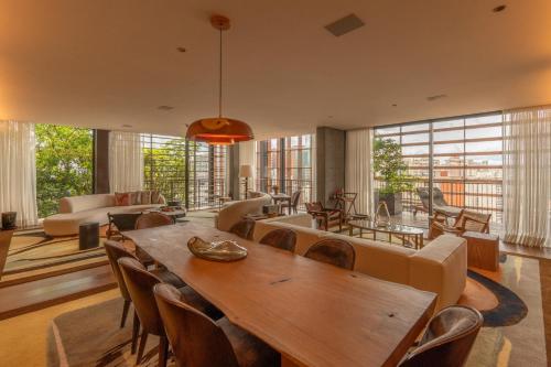 Coin salon dans l'établissement Rosewood São Paulo