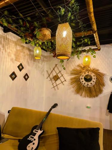 Un lugar para sentarse en Glamping Lago