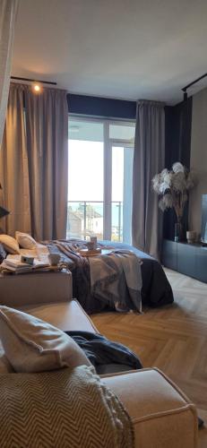 Apartament Giżycko Studio 57 , kawalerka z widokiem na jezioro