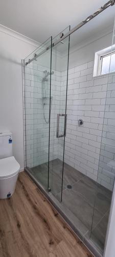 Ein Badezimmer in der Unterkunft Hideaway of Rotorua