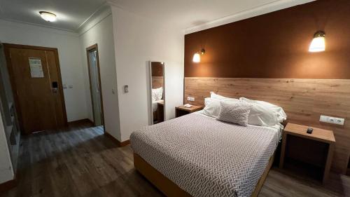 Ένα ή περισσότερα κρεβάτια σε δωμάτιο στο Hotel O Gato - Edificio Standard