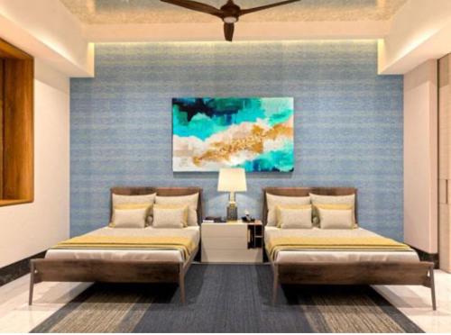 Χώρος καθιστικού στο Exclusively Luxury 2BR Vidanta