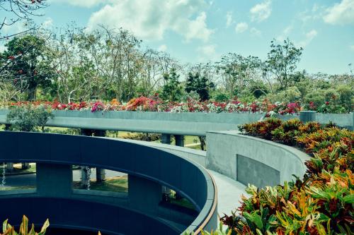 Zahrada ubytování AYANA Resort Bali