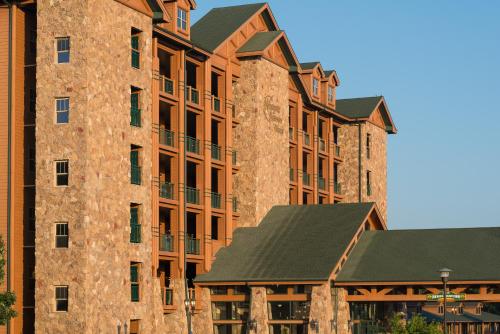 a large brick building with a building at Westgate Branson Woods Resort in Branson