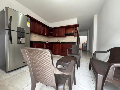 Η κουζίνα ή μικρή κουζίνα στο Apartamento Támesis Natural